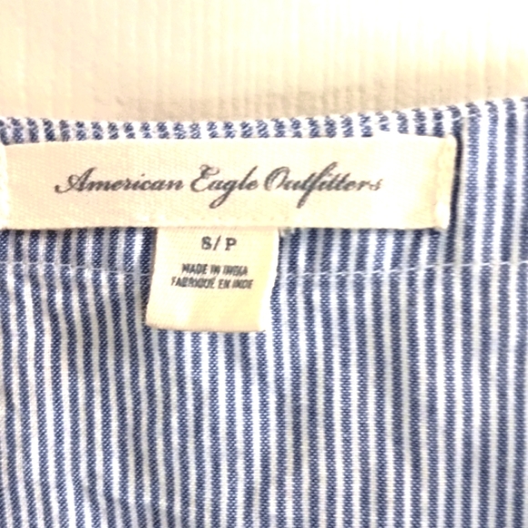 American Eagle Outfitters EUC Top Blouse ShirtS/P Embroidery Boho.Spring… - Picture 2 of 8